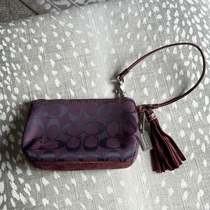 Coach wristlet